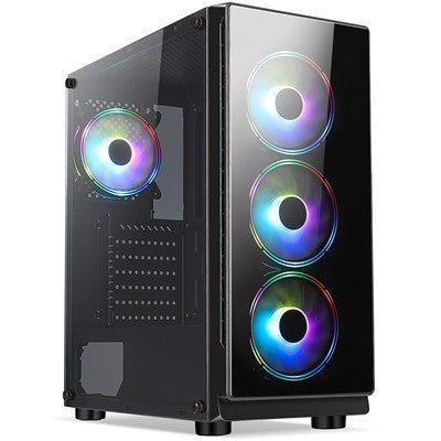 AMD Ryzen 5 5600X Gaming PC 16GB RAM 6GB RTX3050 Graphics Card 240GB SSD 2TB HDD - Windows 11